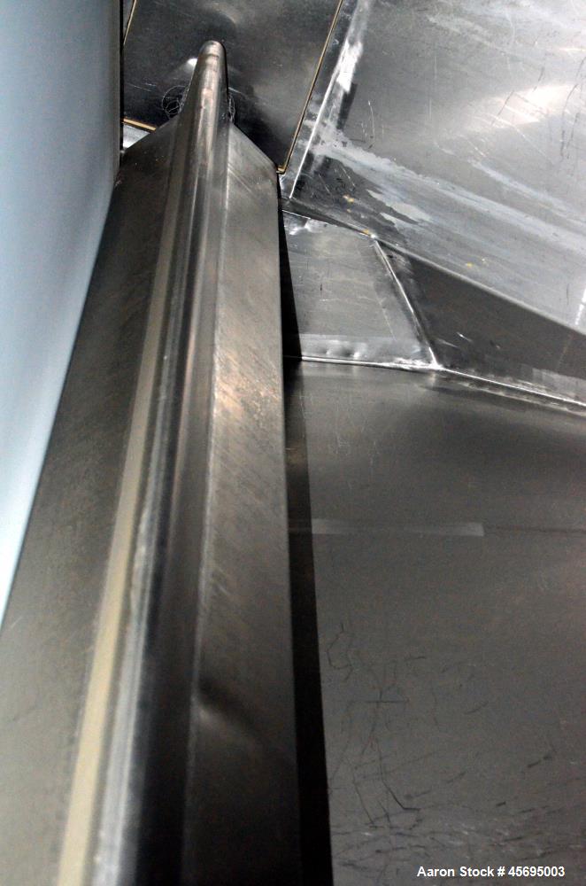 Used Damrow Drying System Stainless Steel. Approximate capacity 4,000 pounds per hour of powder with 5% moisture Whey capacity out. Consists of: (1) Spray Dryer, Stainless Steel. (7) Top entering noz...