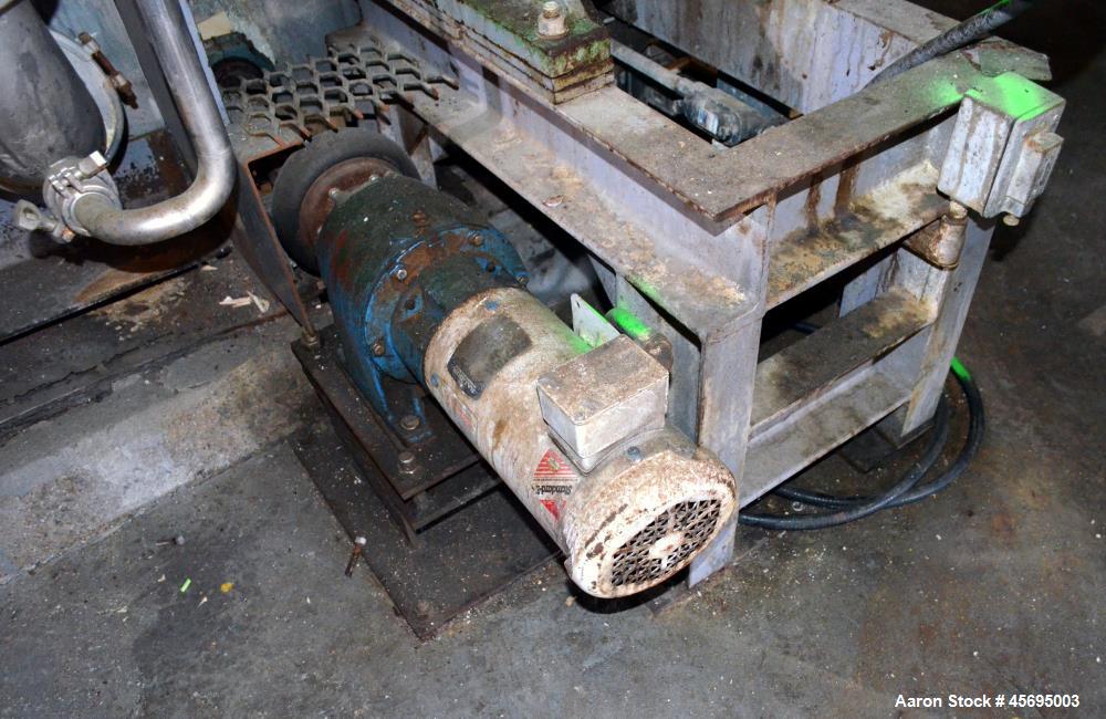 Used Damrow Drying System Stainless Steel. Approximate capacity 4,000 pounds per hour of powder with 5% moisture Whey capacity out. Consists of: (1) Spray Dryer, Stainless Steel. (7) Top entering noz...
