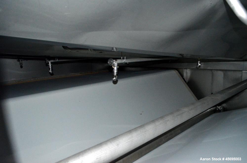 Used Damrow Drying System Stainless Steel. Approximate capacity 4,000 pounds per hour of powder with 5% moisture Whey capacity out. Consists of: (1) Spray Dryer, Stainless Steel. (7) Top entering noz...