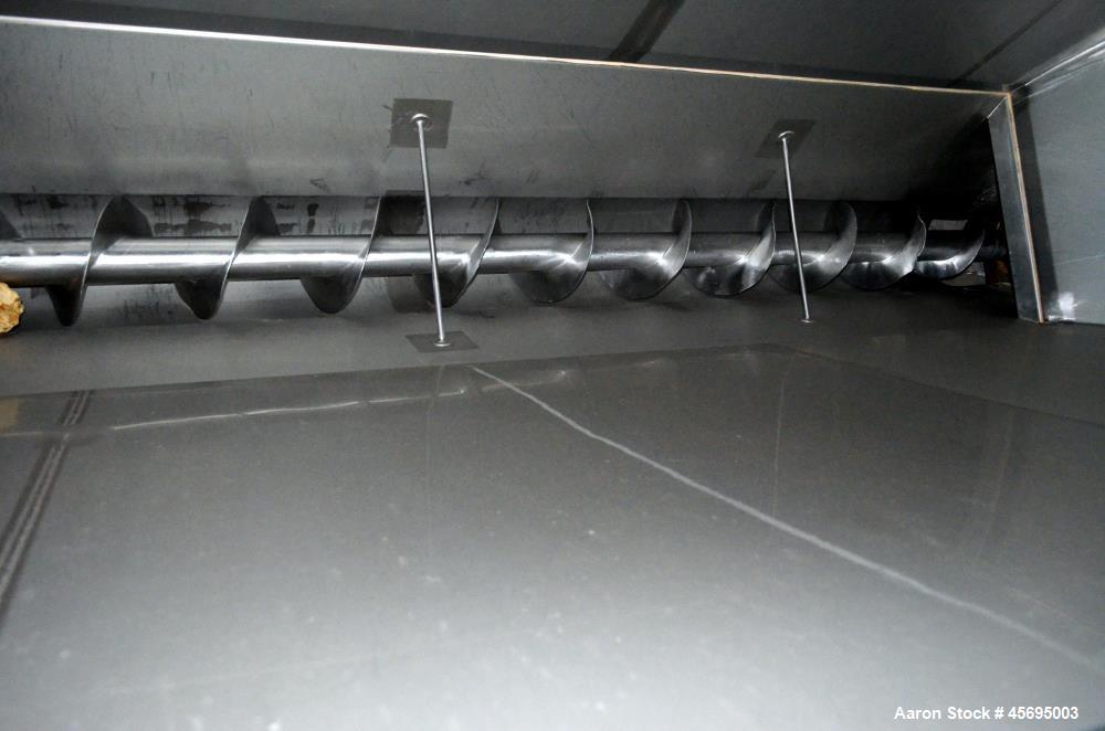 Used Damrow Drying System Stainless Steel. Approximate capacity 4,000 pounds per hour of powder with 5% moisture Whey capacity out. Consists of: (1) Spray Dryer, Stainless Steel. (7) Top entering noz...
