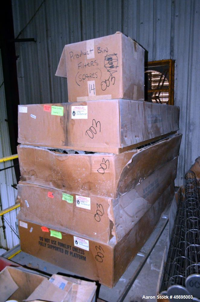 Used Damrow Drying System Stainless Steel. Approximate capacity 4,000 pounds per hour of powder with 5% moisture Whey capacity out. Consists of: (1) Spray Dryer, Stainless Steel. (7) Top entering noz...