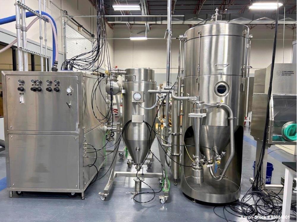 Used GEA Mobile Minor MM-CC Spray Dryer – 316 SS, 1–5 kg/hr, Built 2021