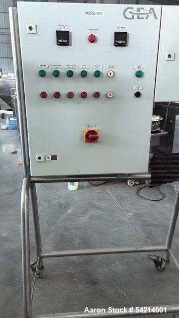 Used GEA Niro Mobile Minor Spray Dryer. Component Size: 0.8.  Stainless steel. s/n 093-2281-01, Year 2013. (Requires collection Jar).Physical Dimensions: Height: Approximately 1.5 - 2 meters (dependi...