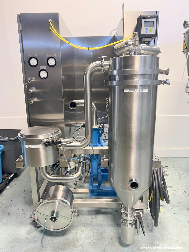 Used GEA Niro MM-PSR Mobile Minor Spray Dryer – Stainless Steel, 1–7 kg/hr