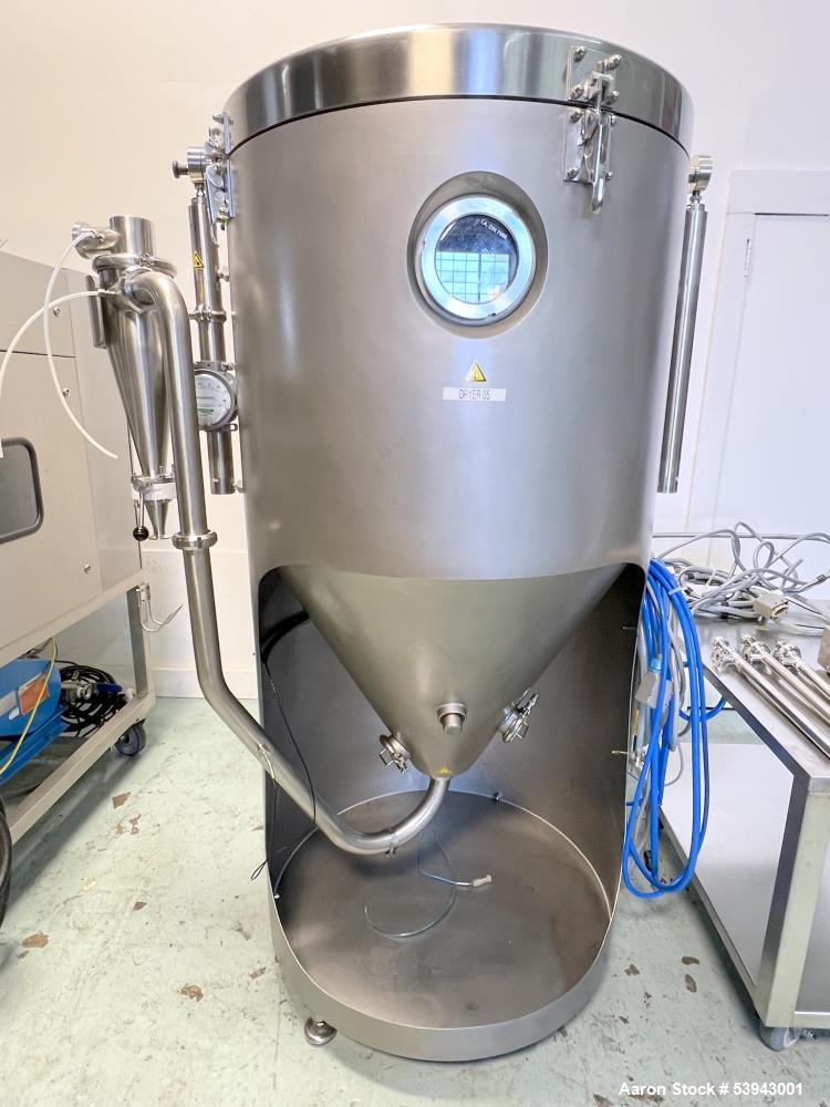 Used GEA Niro MM-PSR Mobile Minor Spray Dryer – Stainless Steel, 1–7 kg/hr