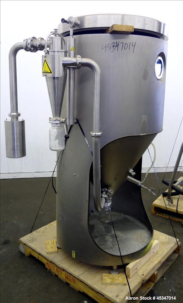Used Stainless Steel GEA Niro Mobile Minor Spray Dryer