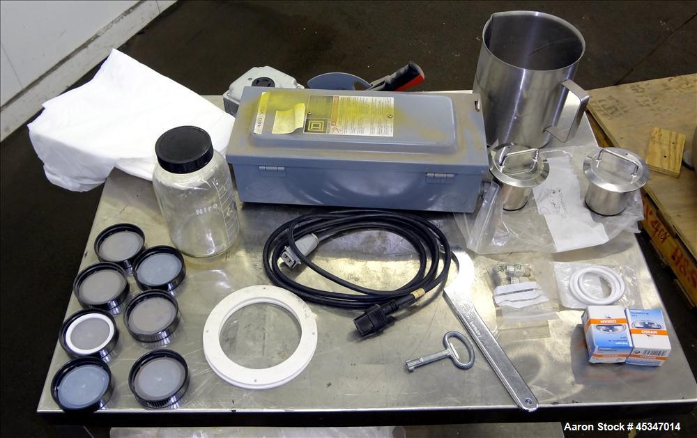 Used Stainless Steel GEA Niro Mobile Minor Spray Dryer