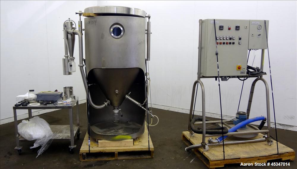 Used Stainless Steel GEA Niro Mobile Minor Spray Dryer
