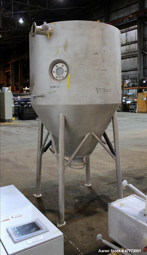 Used GEA Niro A/S Production Minor FSD Fluidized Spray Dryer.