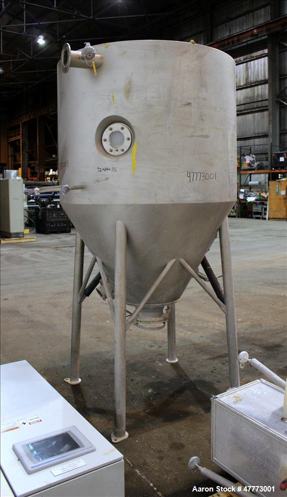 Used- GEA Niro A/S Production Minor FSD Fluidized Spray Dryer.