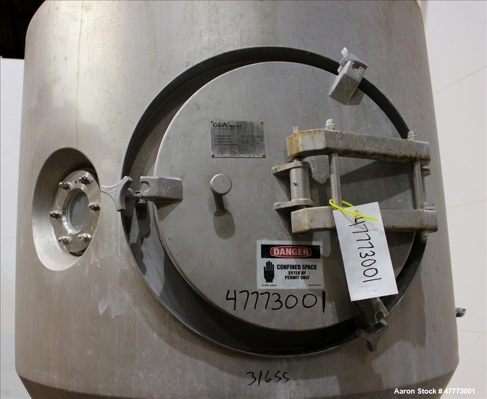 Used GEA Niro A/S Production Minor FSD Fluidized Spray Dryer.