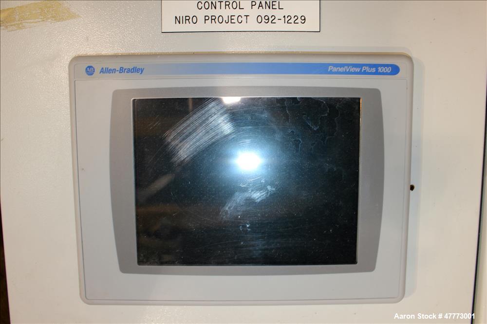 Used GEA Niro A/S Production Minor FSD Fluidized Spray Dryer.
