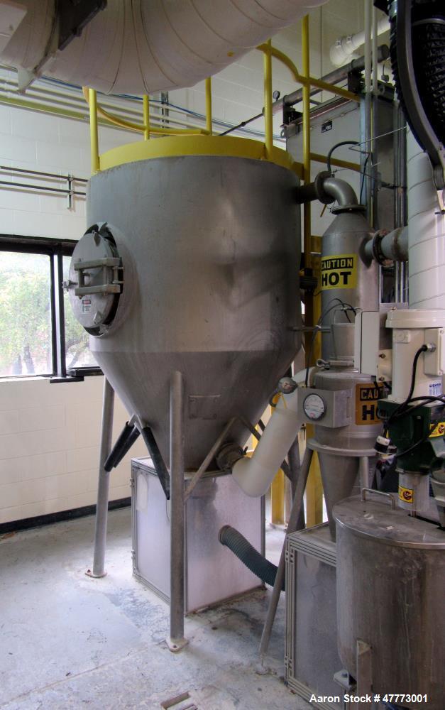 Used GEA Niro A/S Production Minor FSD Fluidized Spray Dryer.