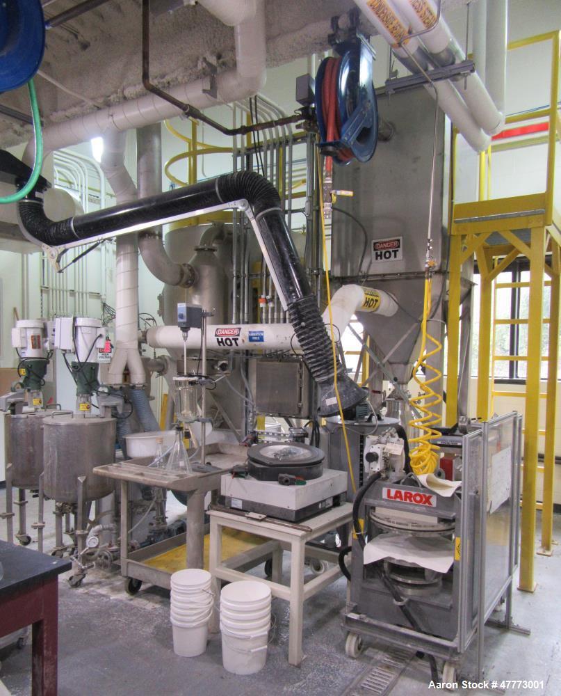 Used GEA Niro A/S Production Minor FSD Fluidized Spray Dryer.