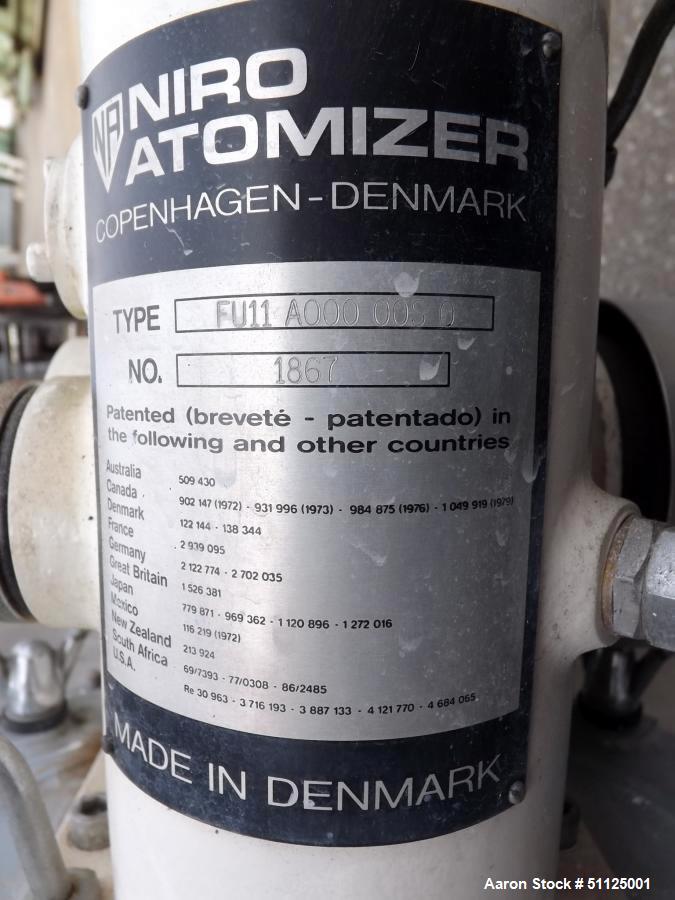 Used GEA Niro Production Minor Spray Dryer.