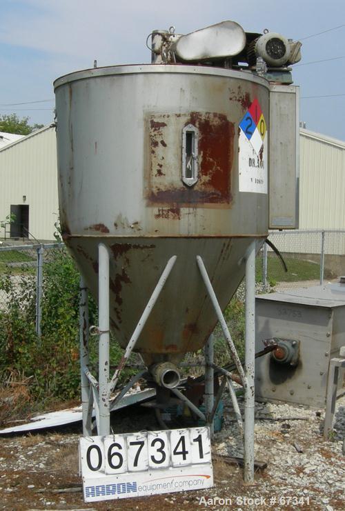 USED: Niro utility spray dryer, stainless steel, polished andinsulated chamber, 48" diameter x 30" straight side x 41" cone....