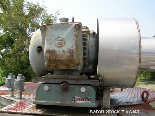 USED: Niro utility spray dryer, stainless steel, polished andinsulated chamber, 48" diameter x 30" straight side x 41" cone.4" bottom outlet, 18" x 20" oval door with 3" sightglass. FU11DRatomizer, s...