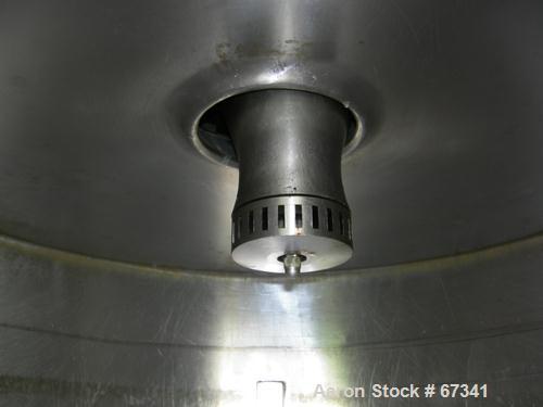 USED: Niro utility spray dryer, stainless steel, polished andinsulated chamber, 48" diameter x 30" straight side x 41" cone.4" bottom outlet, 18" x 20" oval door with 3" sightglass. FU11DRatomizer, s...