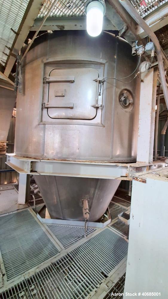 Used- Niro Fluidized Spray Dryer, Model FSD-0050-N-FV