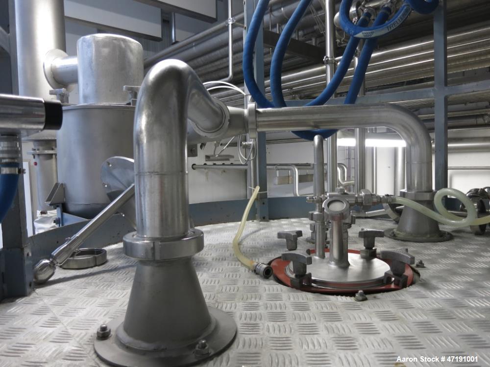 Used Niro FSD 4.0 Spray Dryer Type Pilot. The system works best with a high dry matter content of 50% or more. The equipment is from 1985 - 1988. Product capacity 5-10 kg powder per. hour Niro FSD 4....