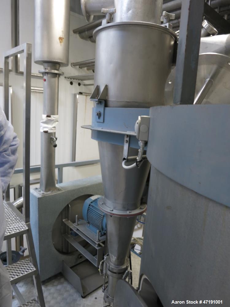 Used Niro FSD 4.0 Spray Dryer Type Pilot. The system works best with a high dry matter content of 50% or more. The equipment is from 1985 - 1988. Product capacity 5-10 kg powder per. hour Niro FSD 4....
