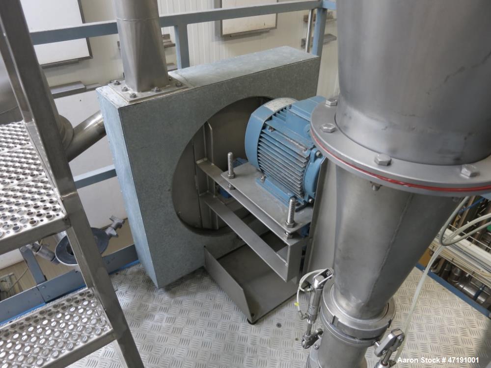 Used Niro FSD 4.0 Spray Dryer Type Pilot. The system works best with a high dry matter content of 50% or more. The equipment is from 1985 - 1988. Product capacity 5-10 kg powder per. hour Niro FSD 4....