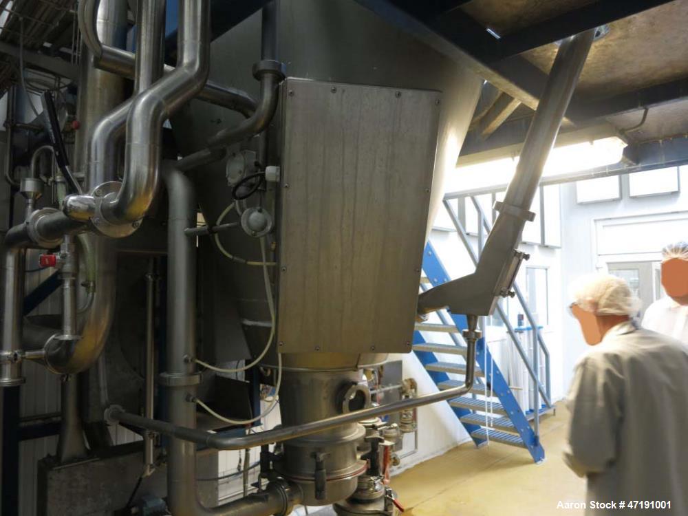 Used Niro FSD 4.0 Spray Dryer Type Pilot. The system works best with a high dry matter content of 50% or more. The equipment is from 1985 - 1988. Product capacity 5-10 kg powder per. hour Niro FSD 4....