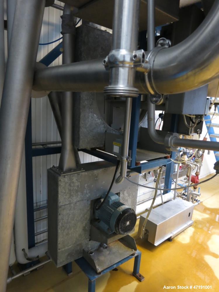 Used Niro FSD 4.0 Spray Dryer Type Pilot. The system works best with a high dry matter content of 50% or more. The equipment is from 1985 - 1988. Product capacity 5-10 kg powder per. hour Niro FSD 4....