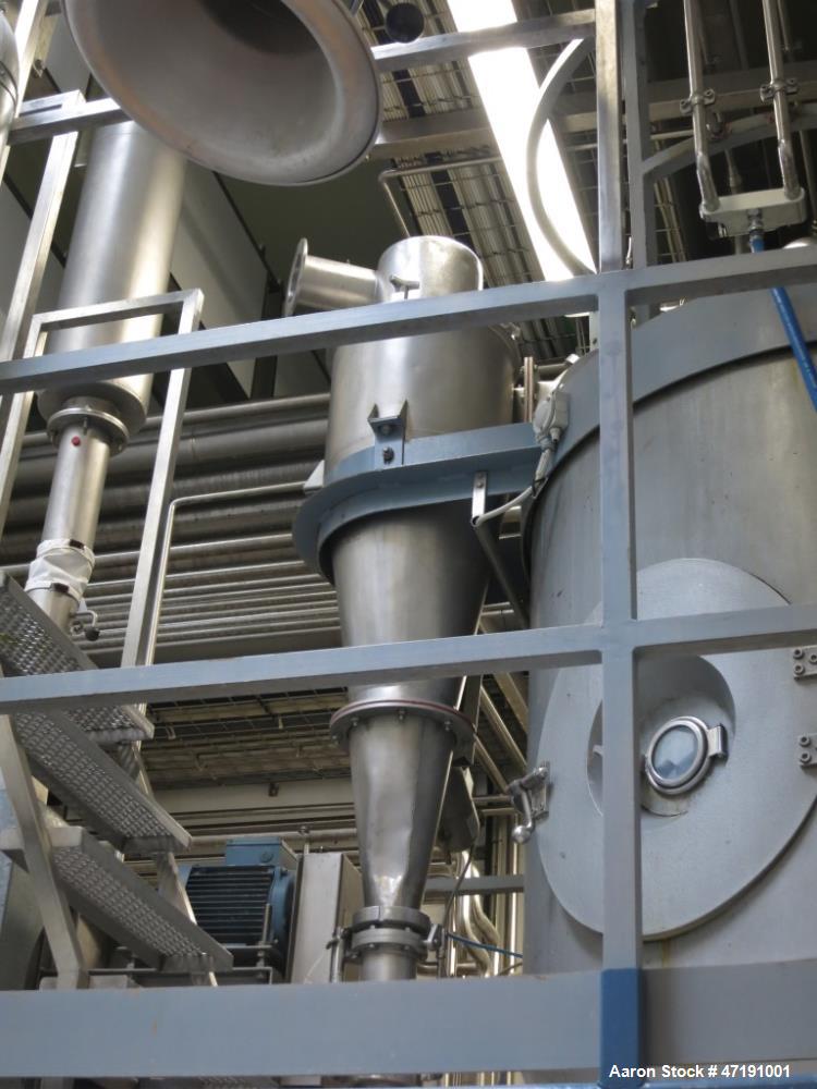 Used Niro FSD 4.0 Spray Dryer Type Pilot. The system works best with a high dry matter content of 50% or more. The equipment is from 1985 - 1988. Product capacity 5-10 kg powder per. hour Niro FSD 4....