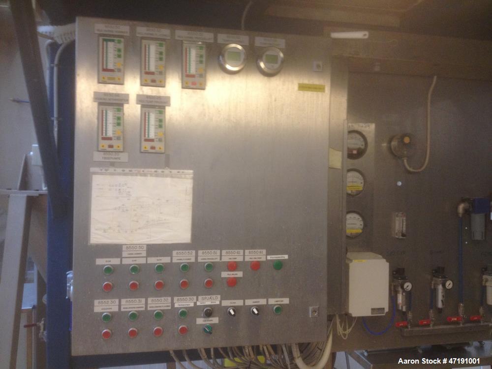 Used Niro FSD 4.0 Spray Dryer Type Pilot. The system works best with a high dry matter content of 50% or more. The equipment is from 1985 - 1988. Product capacity 5-10 kg powder per. hour Niro FSD 4....