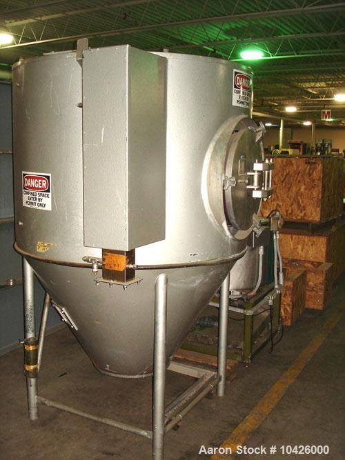 Used-Niro Spray Dryer, 3 separators, dust collector, atomizer. Production Minor Model II, FU-II rotary atomizer with rebuilt...