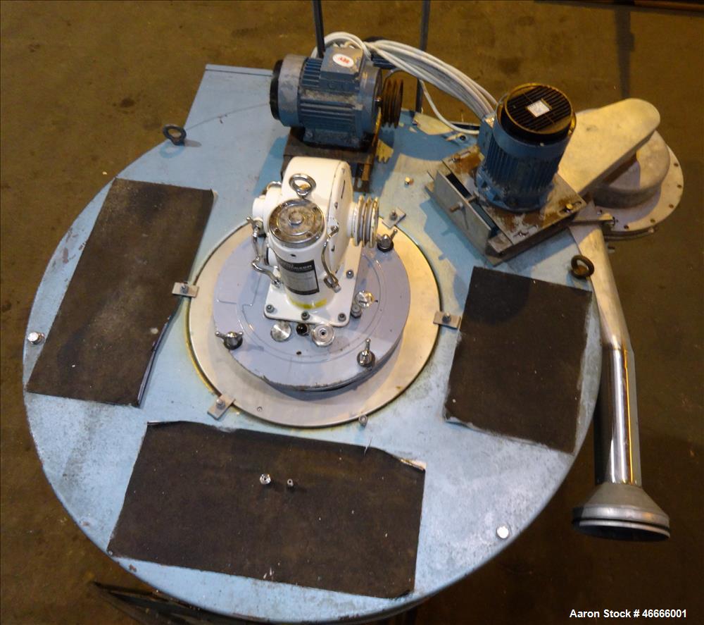 Used Niro Electrically Heated Spray Dryer, Model F15, 316 Stainless Steel
