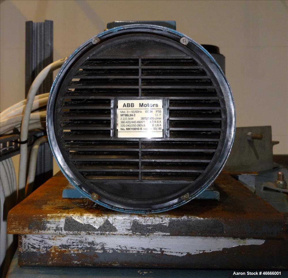 Used Niro Electrically Heated Spray Dryer, Model F15, 316 Stainless Steel