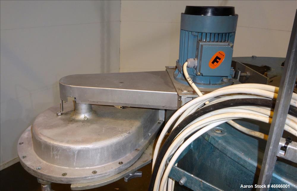 Used Niro Electrically Heated Spray Dryer, Model F15, 316 Stainless Steel
