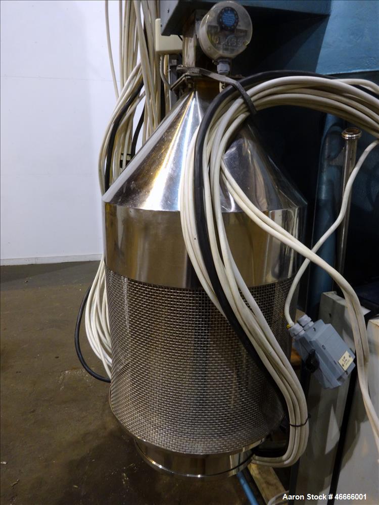 Used Niro Electrically Heated Spray Dryer, Model F15, 316 Stainless Steel