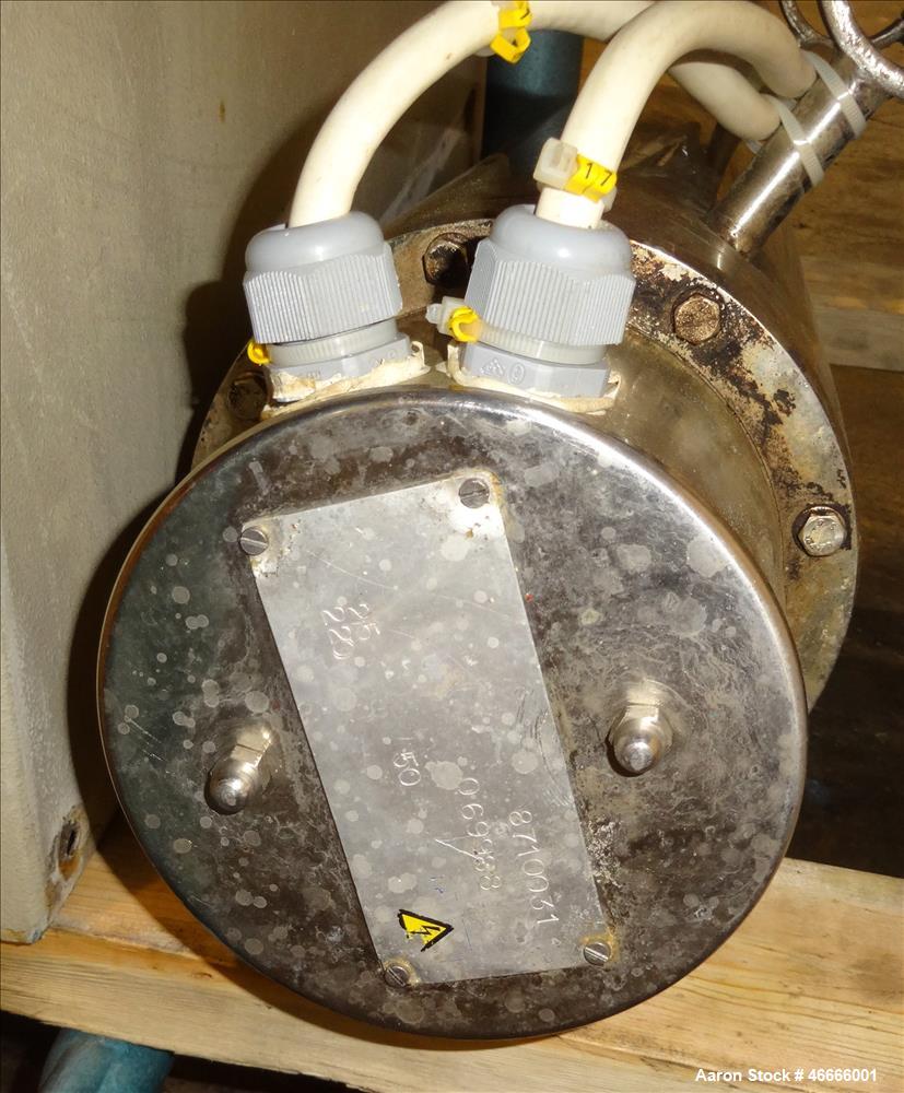 Used Niro Electrically Heated Spray Dryer, Model F15, 316 Stainless Steel
