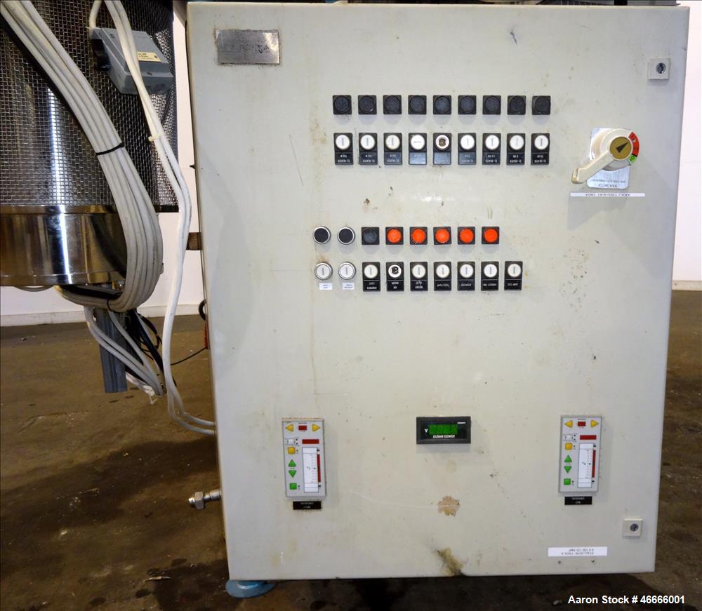 Used Niro Electrically Heated Spray Dryer, Model F15, 316 Stainless Steel