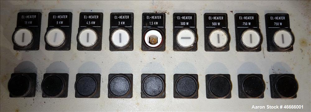 Used Niro Electrically Heated Spray Dryer, Model F15, 316 Stainless Steel
