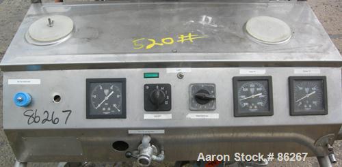 USED: Niro Atomizer spray dryer, model Mobile Minor, 316 stainless steel. Chamber 30" diameter x 24" straight side x 30" cone. Approx capacity 2.8 to 15.4 lbs/hr of evaporation. Includes control pane...