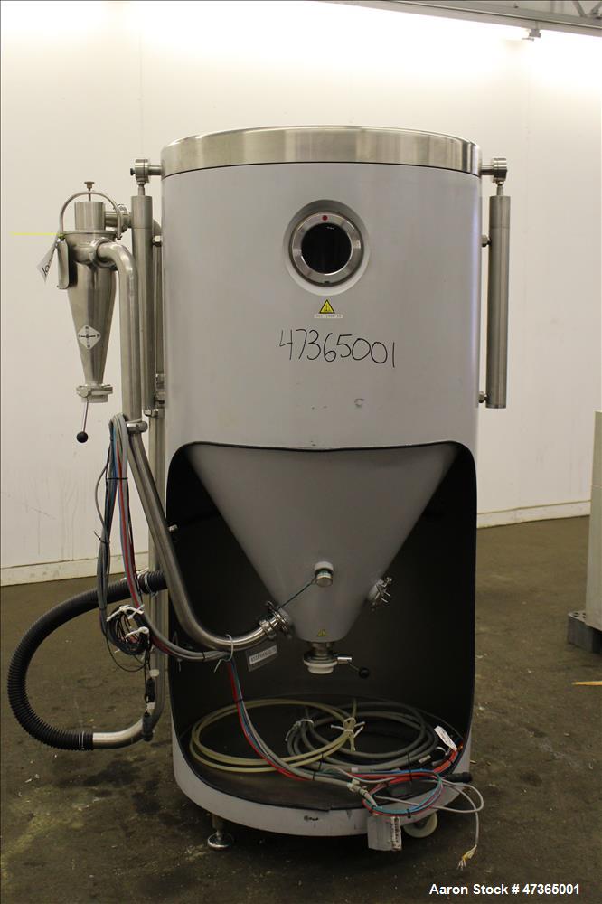 Used- GEA Niro Mobile Minor Spray Dryer, Component Size 0.8, 316 Stainless Steel