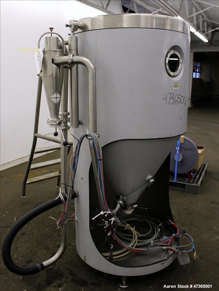 Used- GEA Niro Mobile Minor Spray Dryer, Component Size 0.8, 316 Stainless Steel