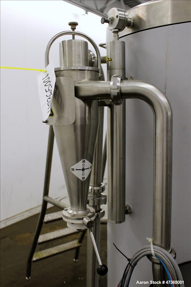 Used- GEA Niro Mobile Minor Spray Dryer, Component Size 0.8, 316 Stainless Steel