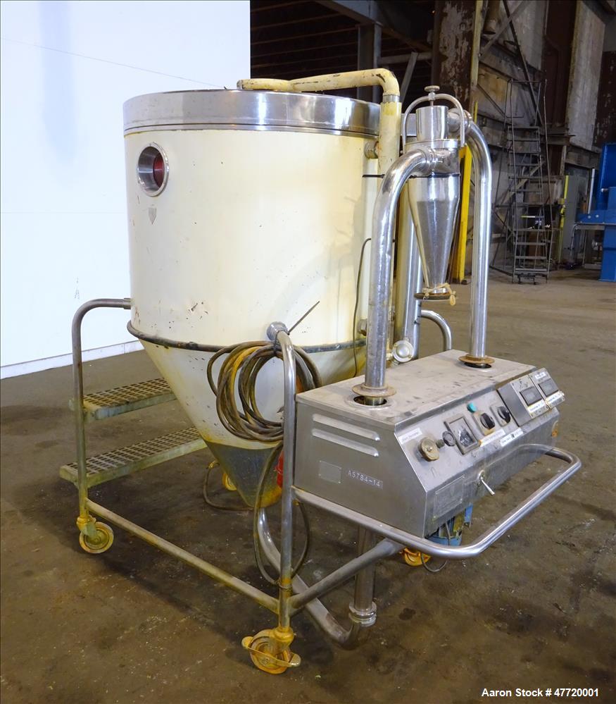 Used Niro Mobile Minor Spray Dryer, 304 Stainless Steel.