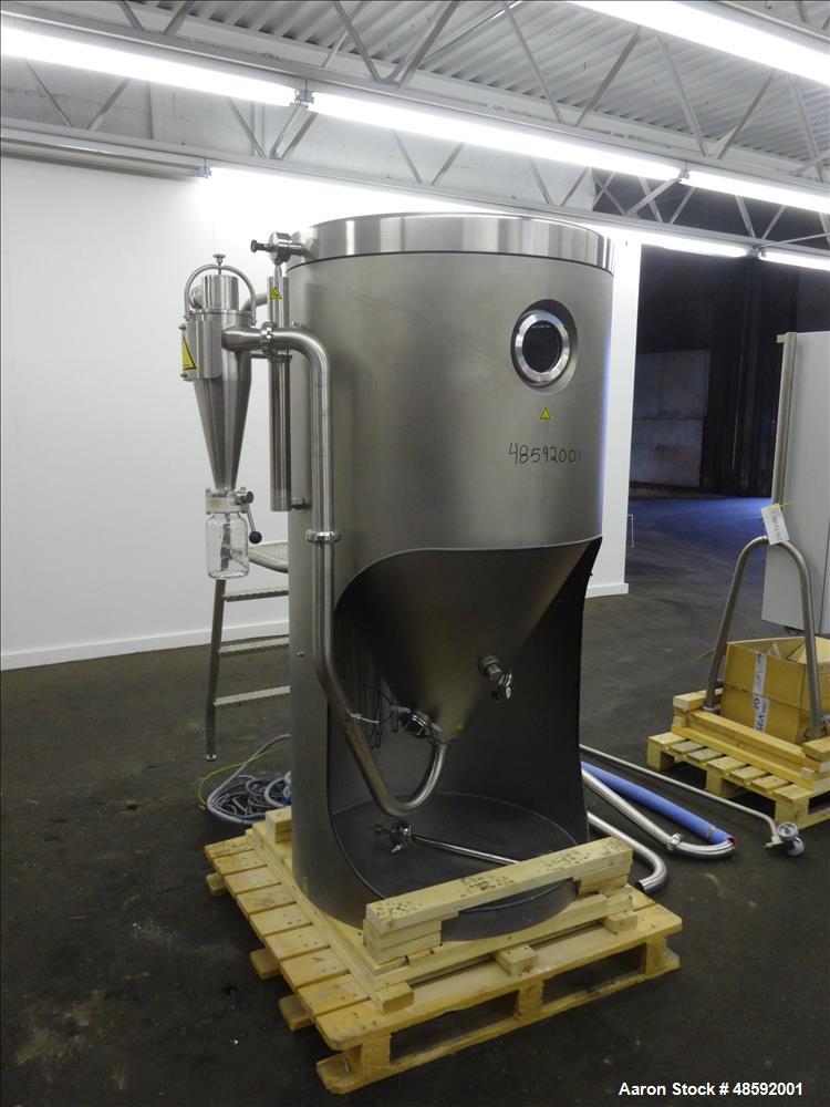 Used- GEA Niro Mobile Minor Spray Dryer, Model 2000, 316 Stainless Steel.