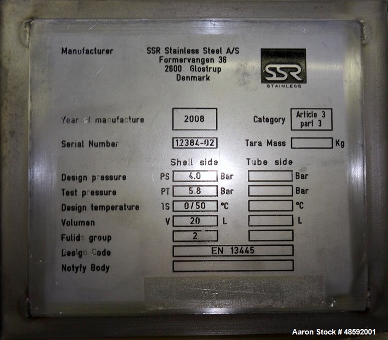 Used GEA Niro Mobile Minor Spray Dryer, Model 2000, 316 Stainless Steel.