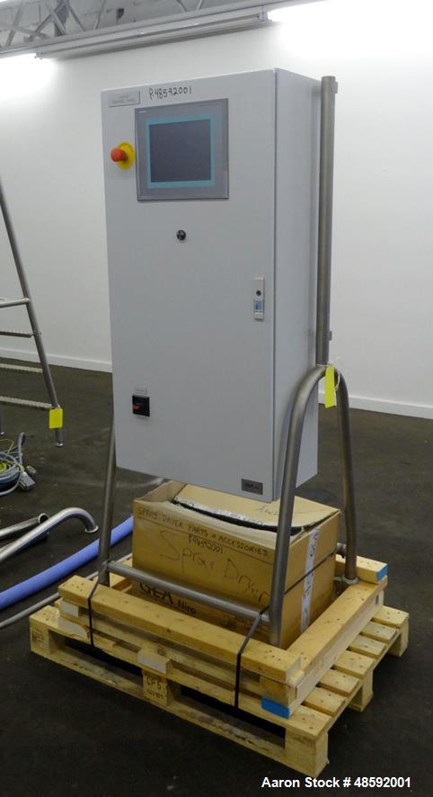 Used- GEA Niro Mobile Minor Spray Dryer, Model 2000, 316 Stainless Steel.