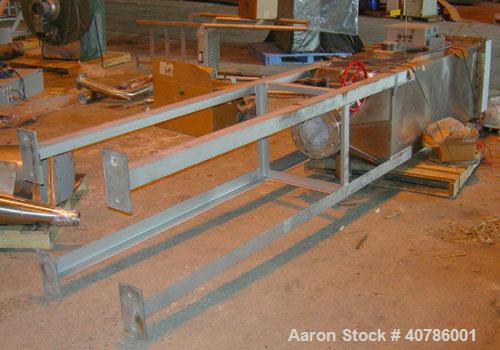 Used Niro/Bowen #1 Tower Gas Heated Spray Dryer, 316 stainless steel. Approximately 30'' diameter x 74' straight side x 36'' coned bottom chamber. Inlet air temp 500 deg C maximum. Airflow 250 cfm at...