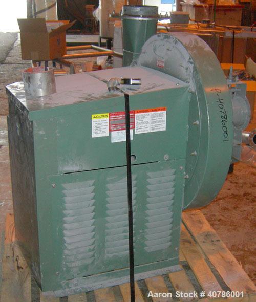 Used Niro/Bowen #1 Tower Gas Heated Spray Dryer, 316 stainless steel. Approximately 30'' diameter x 74' straight side x 36'' coned bottom chamber. Inlet air temp 500 deg C maximum. Airflow 250 cfm at...