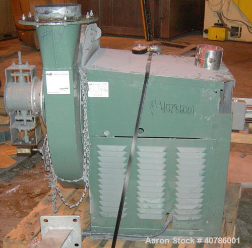 Used Niro/Bowen #1 Tower Gas Heated Spray Dryer, 316 stainless steel. Approximately 30'' diameter x 74' straight side x 36'' coned bottom chamber. Inlet air temp 500 deg C maximum. Airflow 250 cfm at...