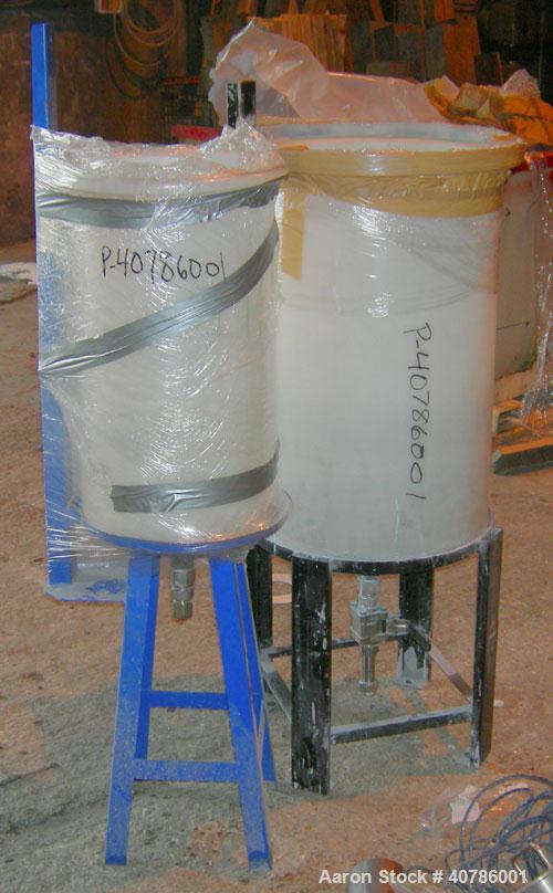 Used Niro/Bowen #1 Tower Gas Heated Spray Dryer, 316 stainless steel. Approximately 30'' diameter x 74' straight side x 36'' coned bottom chamber. Inlet air temp 500 deg C maximum. Airflow 250 cfm at...